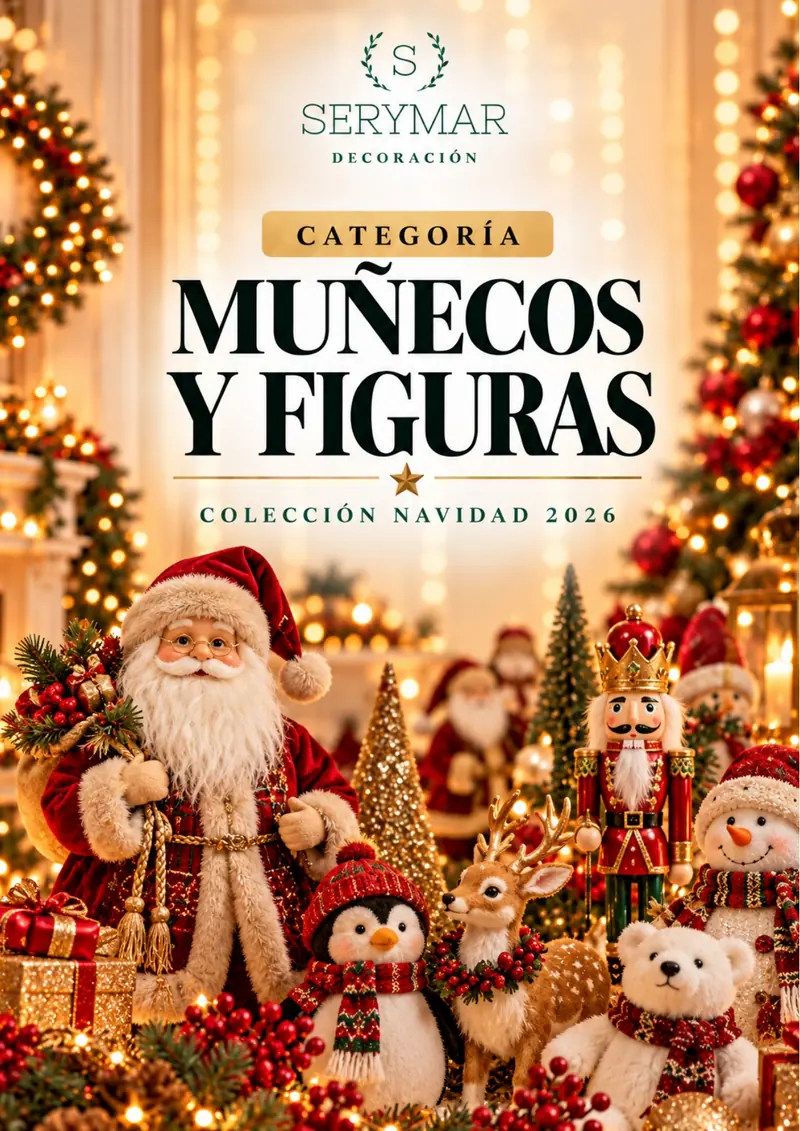 Muñecos y figuras — página 141 del Catálogo Navidad 2026 de SERYMAR Decoración