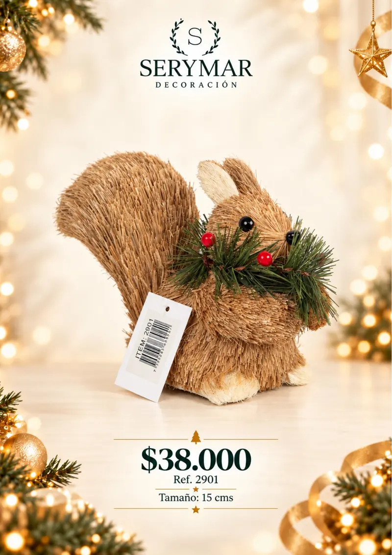 Muñecos y figuras · Ref. 2901 — página 142 del Catálogo Navidad 2026 de SERYMAR Decoración