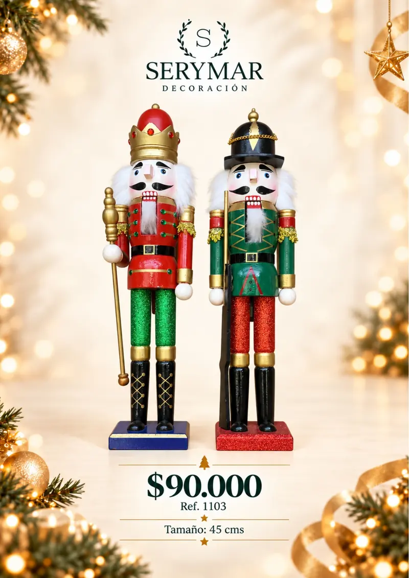 Muñecos y figuras · Ref. 1103 — página 146 del Catálogo Navidad 2026 de SERYMAR Decoración