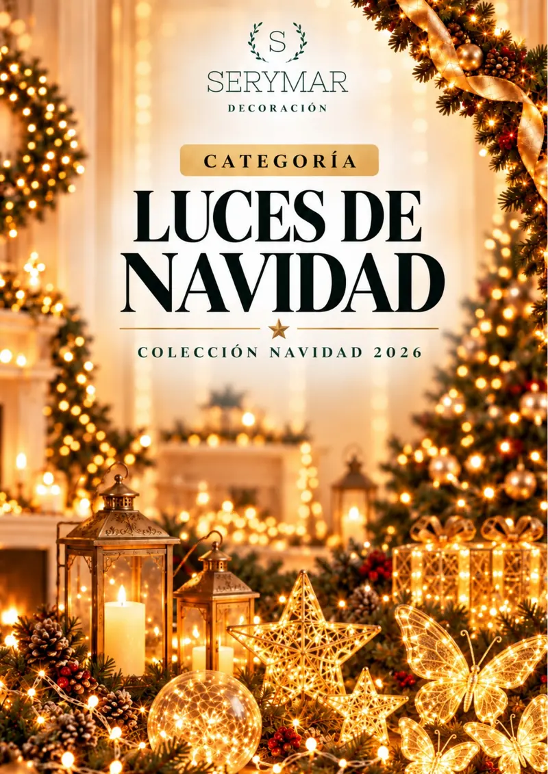 Luces de Navidad — página 148 del Catálogo Navidad 2026 de SERYMAR Decoración